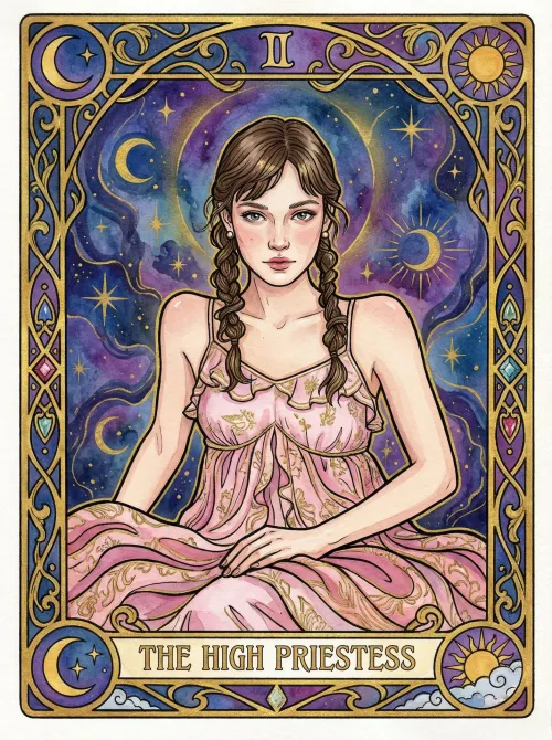 Arcana Mística Transfórmate en un hermoso arquetipo del tarot.