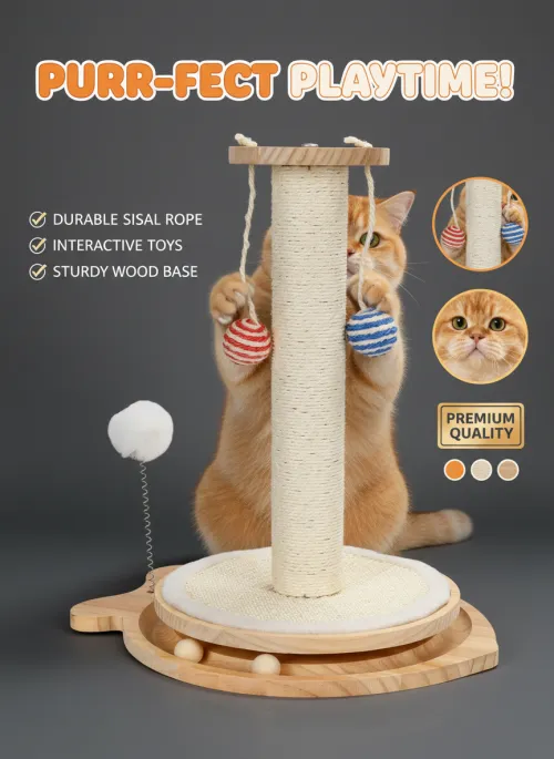 Premium Pet Ad Pet-product close-up, dark studio, bold headline