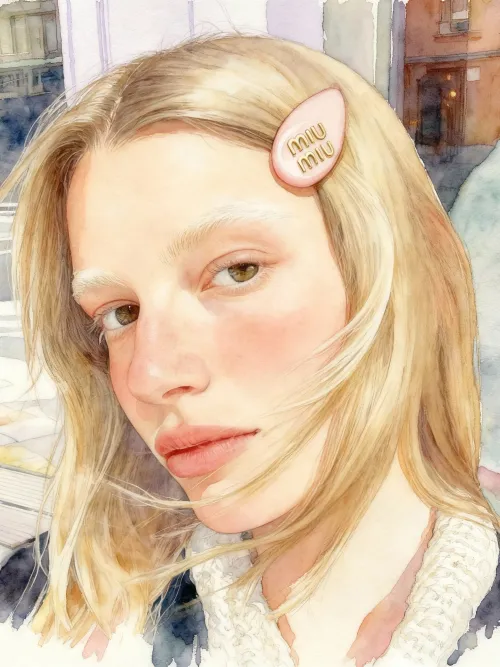 Character watercolor painting Transform ordinary photo into a watercolor painting