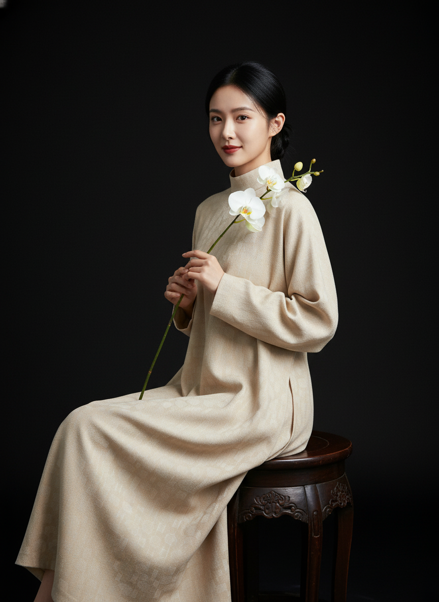 现代中式摄影AI生成器