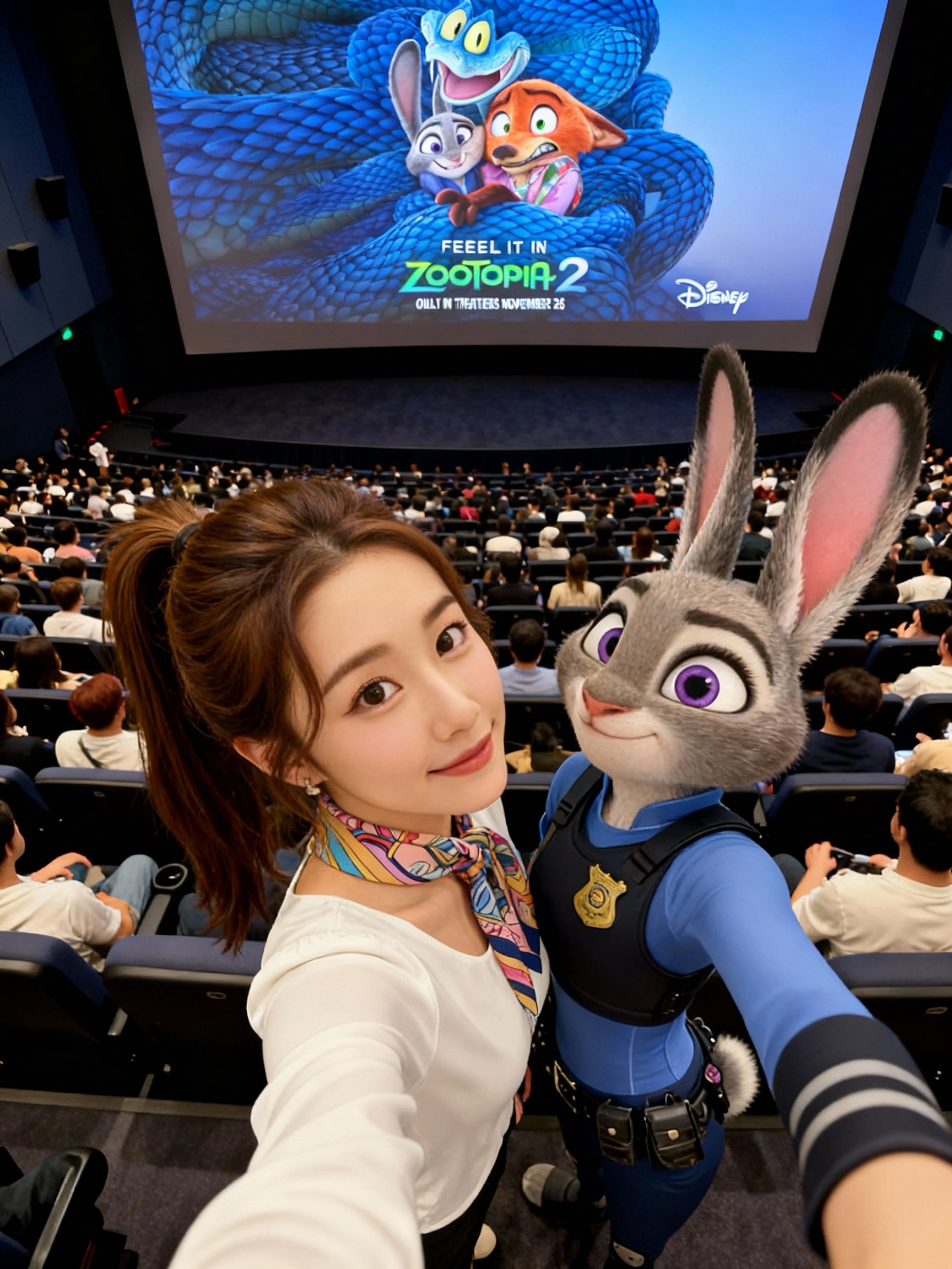 疯狂动物城2人物合照AI制作工具