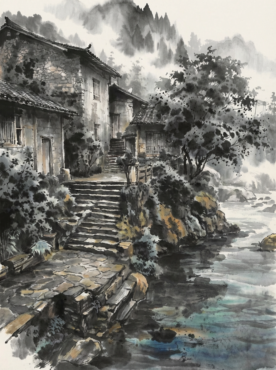 Chinese Ink Painting