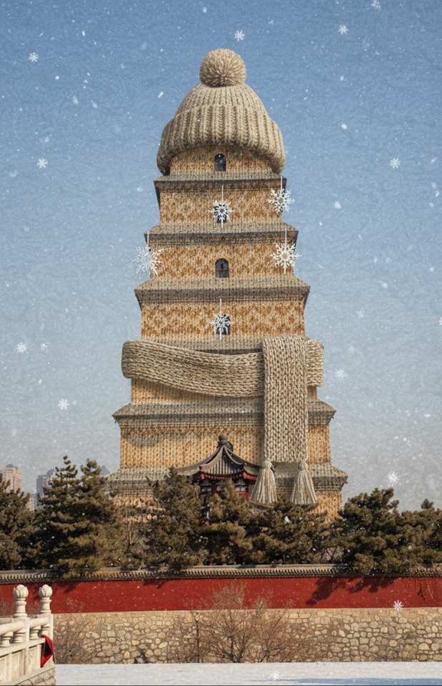 AI为城市穿上冬装