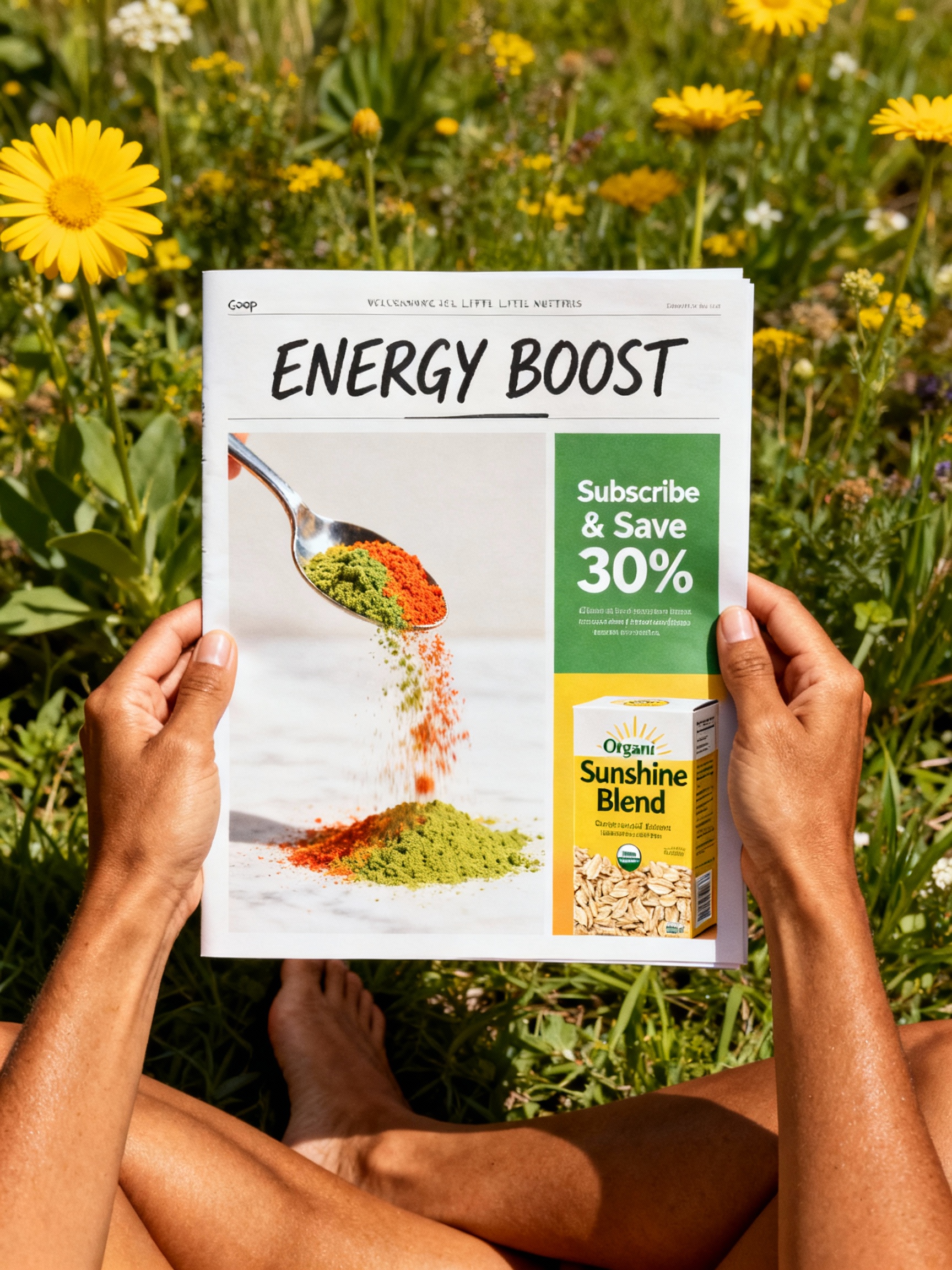 Promotion Poster - Newspaper Information Style