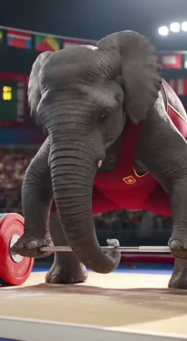 Cute Anthropomorphic Animal Sports for Family Short Animations AI Video Generator 