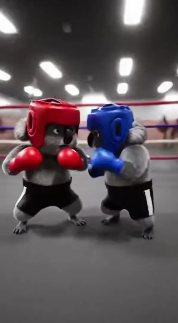 Cute Anthropomorphic Animal Sports for Family Short Animations AI Video Generator 