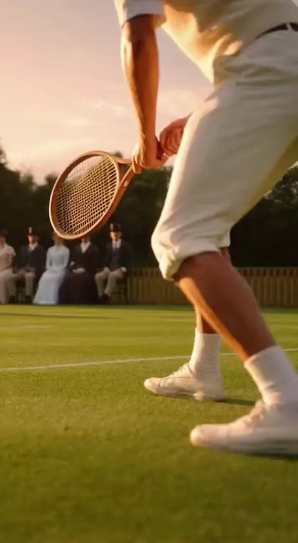 Dynamic AI Playing Tennis Video for Sports Event Promotion Clips AI Video Generator 