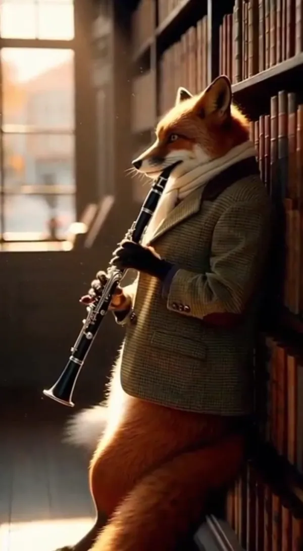 Cute Animals Playing Musical Instruments for Family Music Clips AI Video Generator