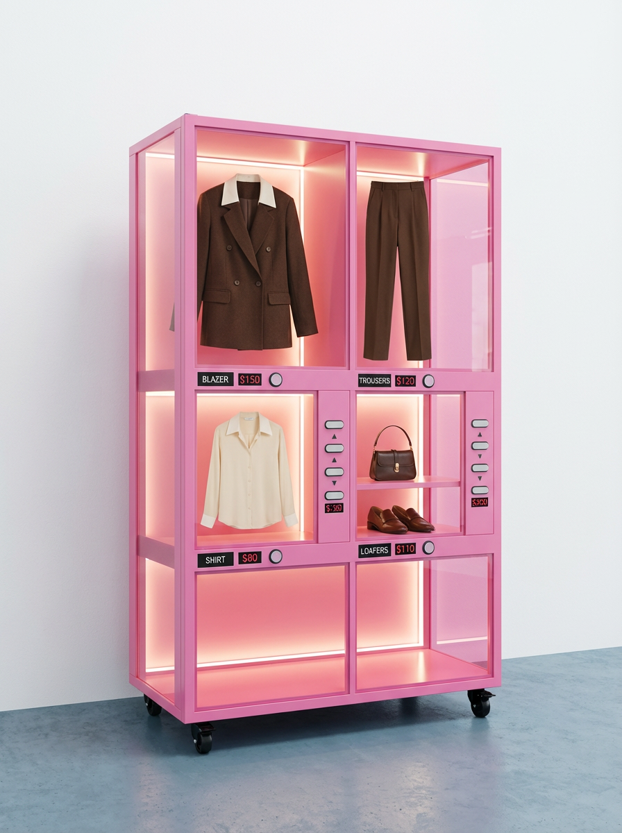 Clothing vending machine