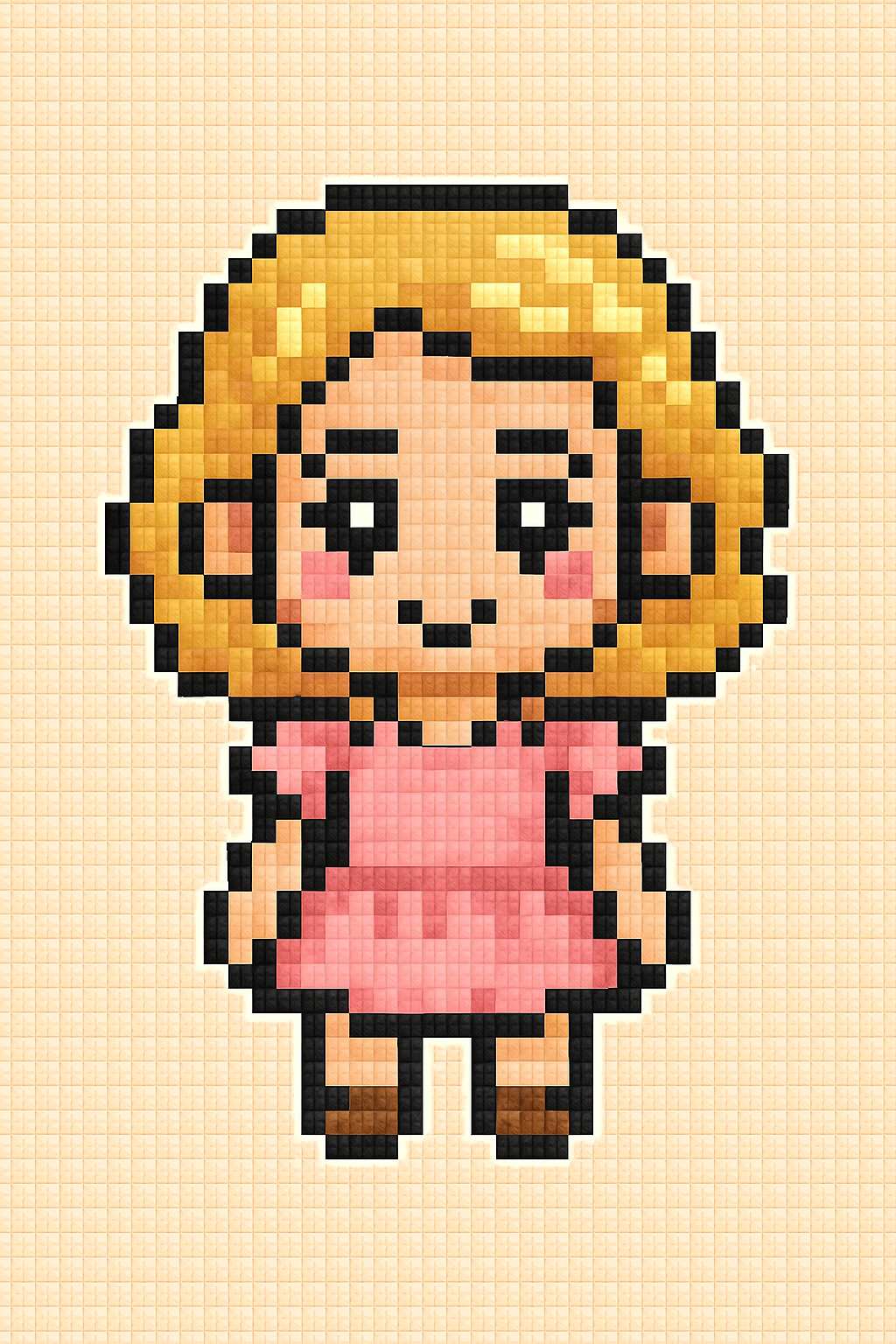 拼豆像素风格AI生成器