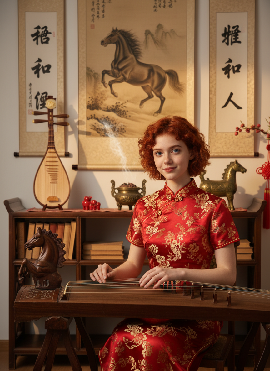 Horse Zodiac Portrait