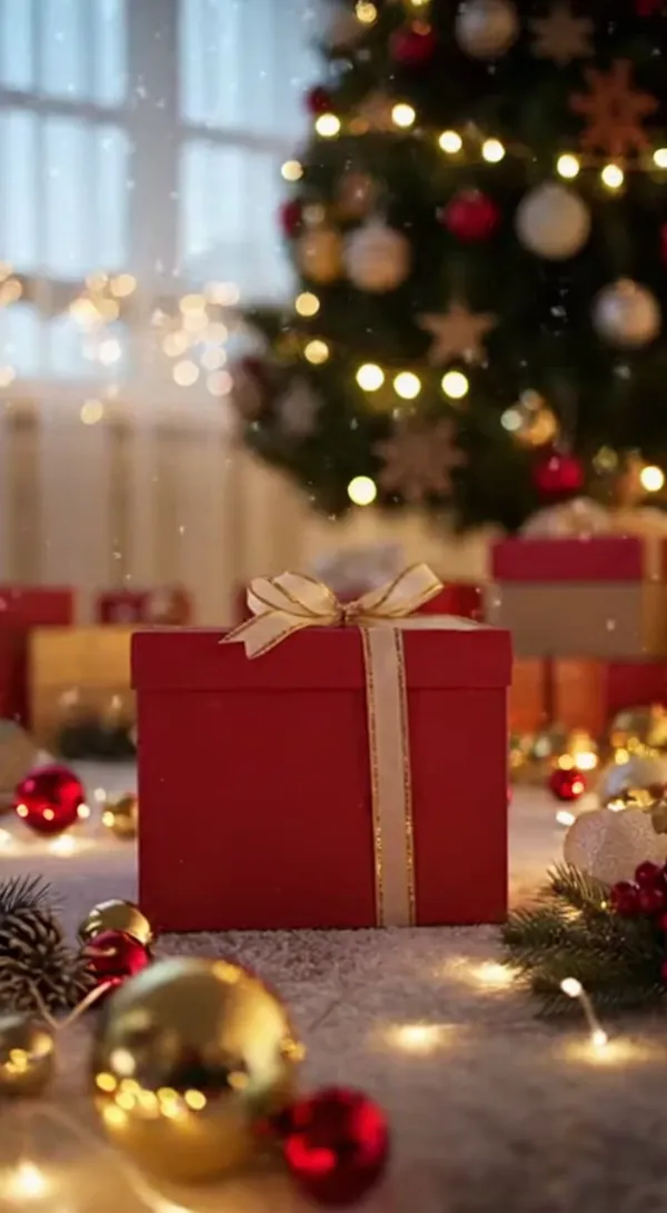 Surprising Christmas Gift Unboxing for Holiday Short Video Clips AI Video Generator