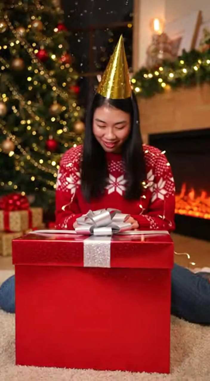 Joyful Satisfying Surprise Unboxing Highlight Clip AI Video Generator