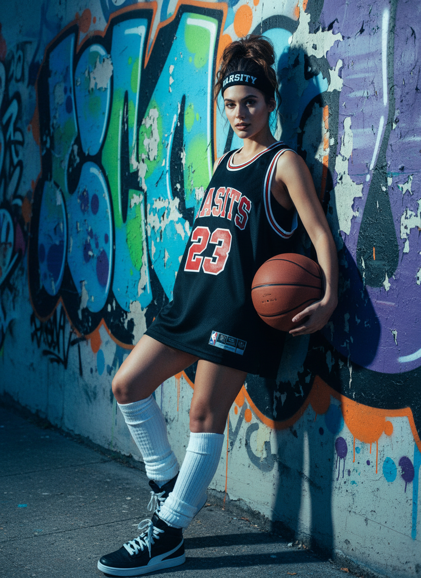 American-Style Campus Portrait