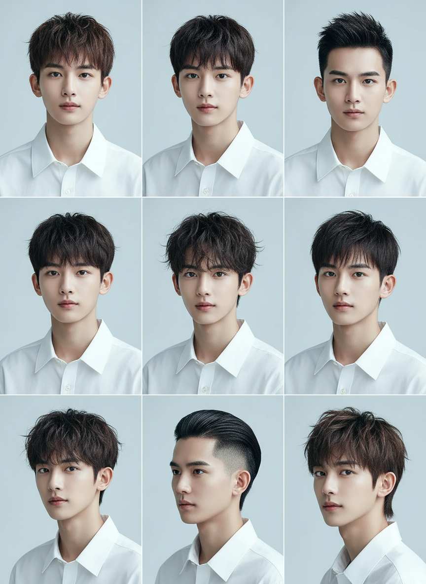 多款发型AI图片生成 | 灵感 | iMini AI