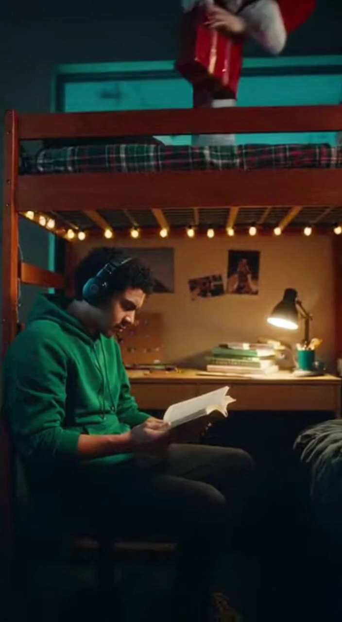 Cozy Magical Santa Delivers Personalized Gifts Scene AI Video Generator