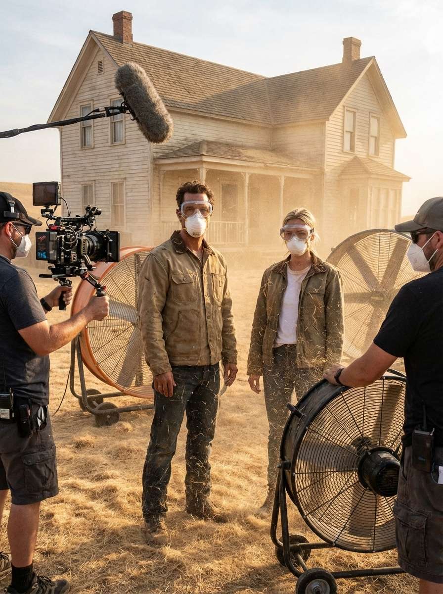 Interstellar On-Set Group Photo