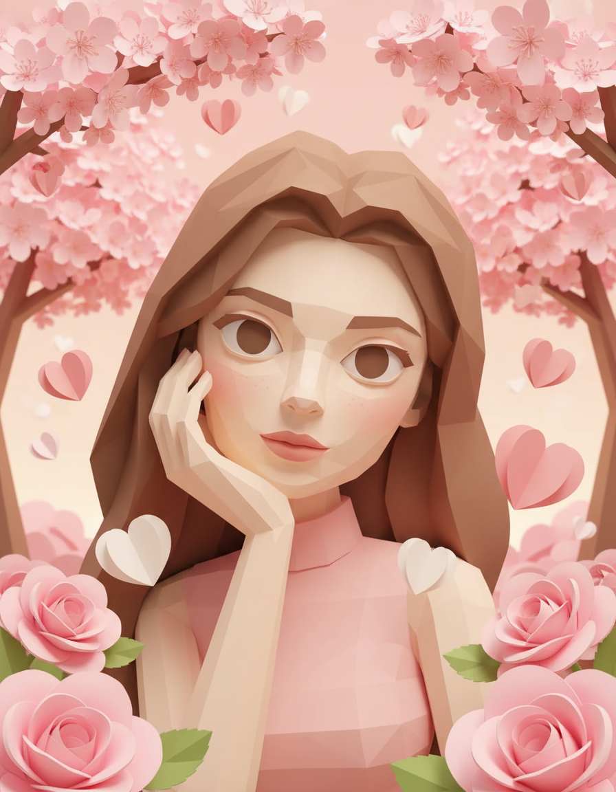 Paper Cuttings Relief Style