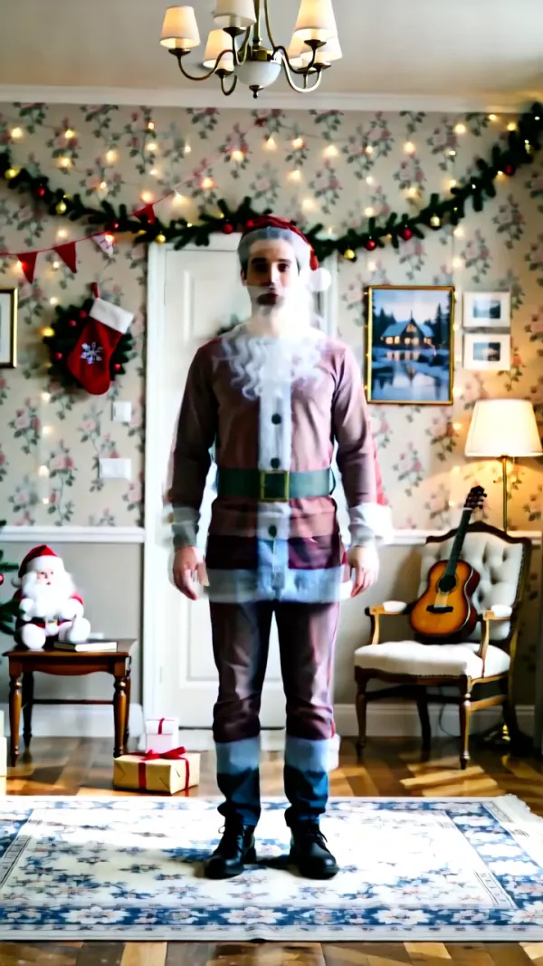 Festive & Adorable Christmas Costume Party Montage AI Video Generator