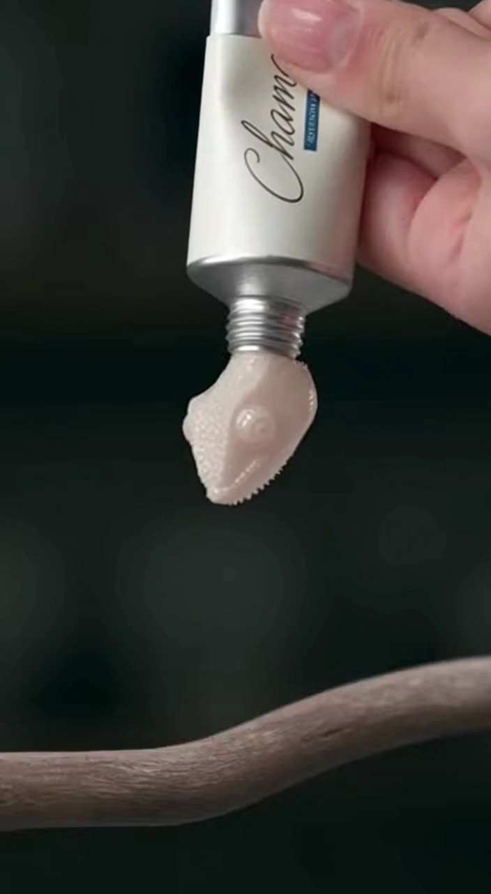 Whimsical Squeezing Animals from Paint Tubes Art Clip AI Video Generator