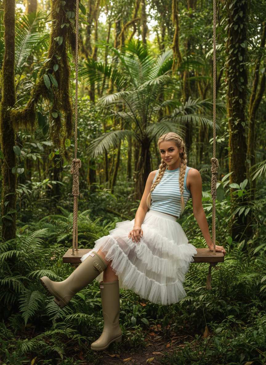 Jinuo Mountain Hiking Photoshoot