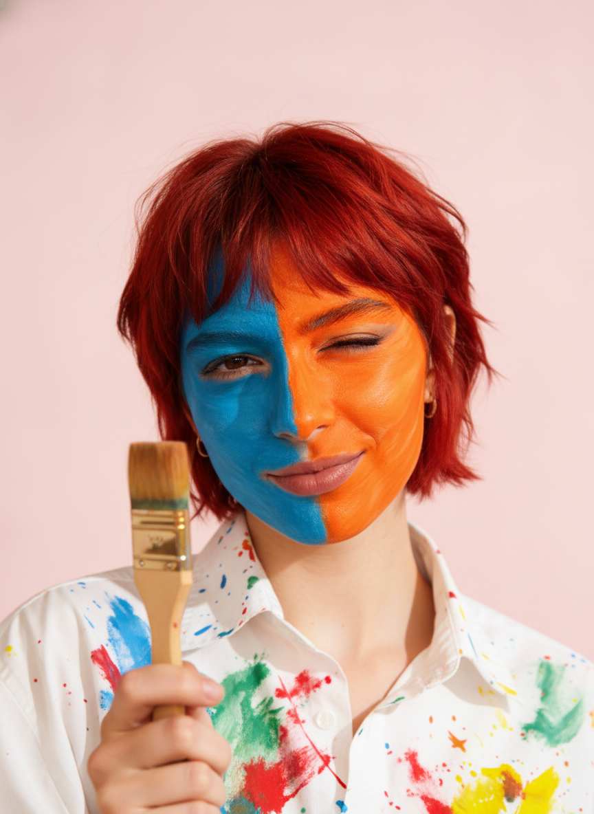 Artist-Themed Portrait