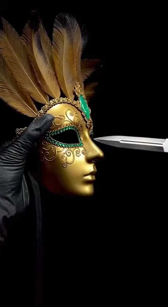 Relaxing Immersive ASMR Gold Cutting Scene AI Video Generator