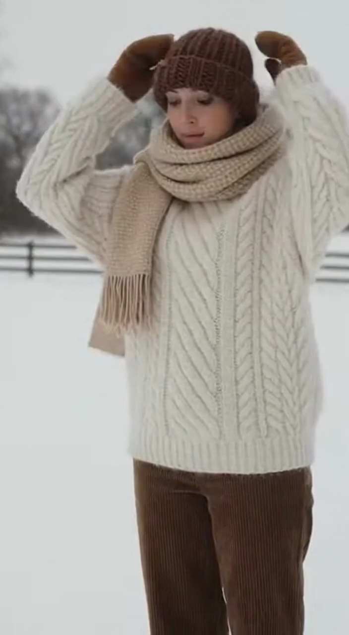 梦幻唯美冬日雪天使制作场景AI视频生成