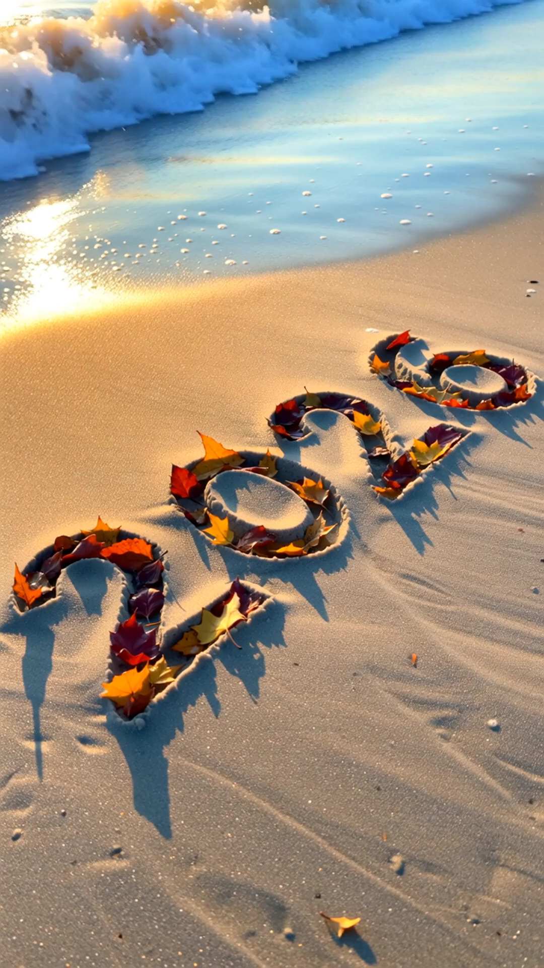 Plain 2026 Text Effect Beach Animation AI Image Generator