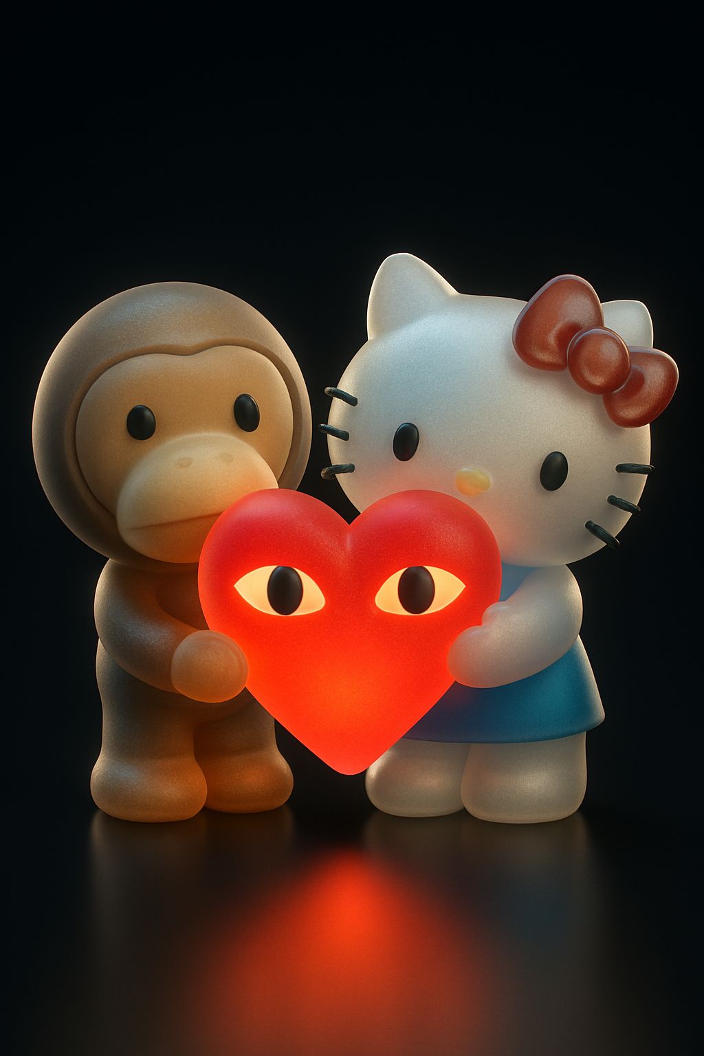 3D Frosted Glass Texture Emoji