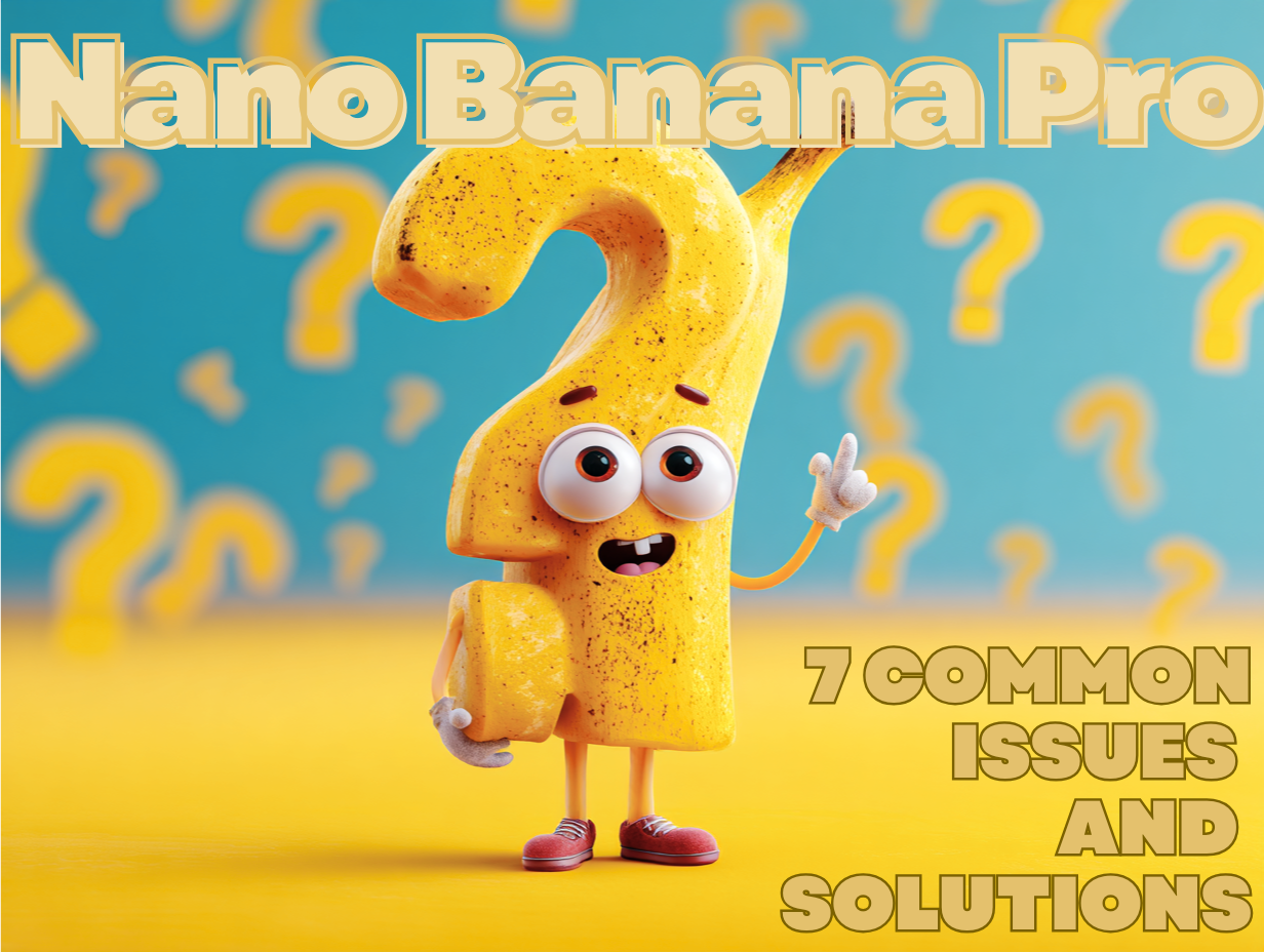 7 Common Nano Banana Pro Issues and Solutions