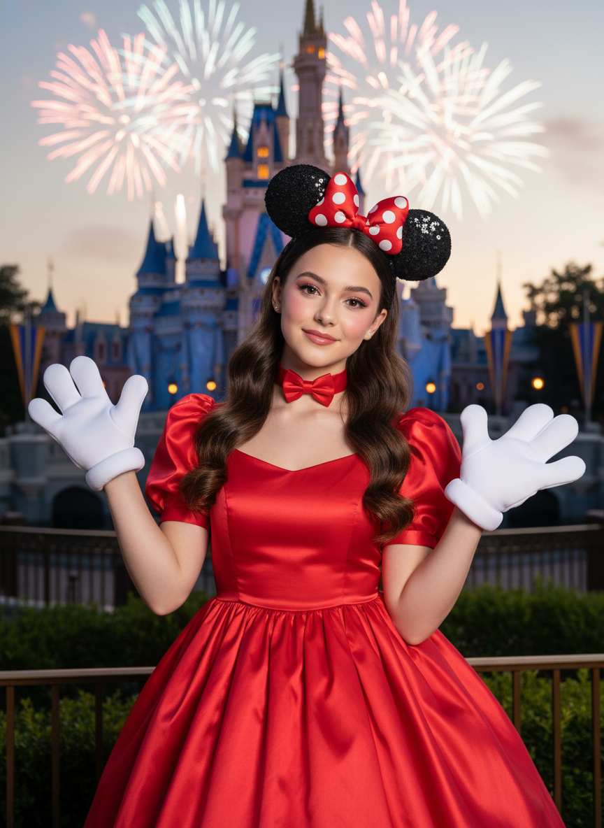 迪士尼乐园写真