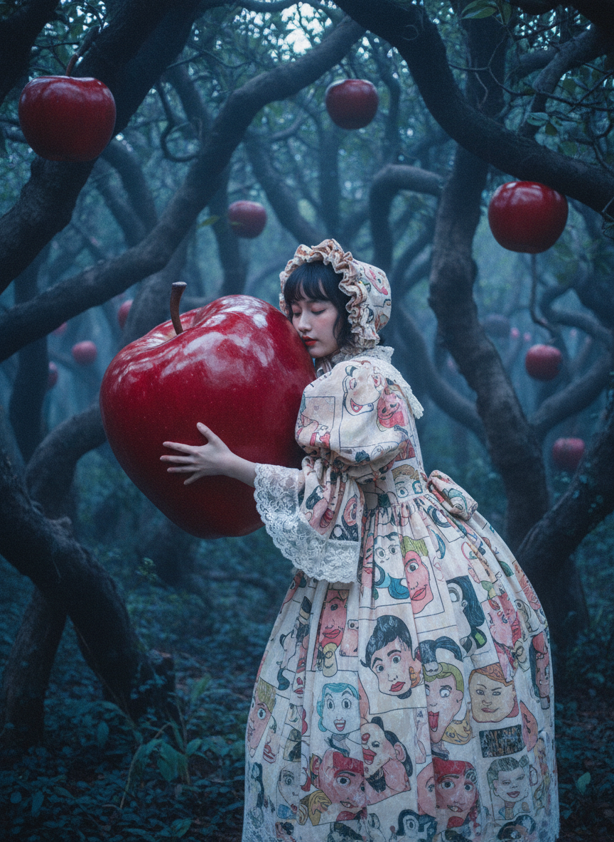 Dreamcore Style Portrait