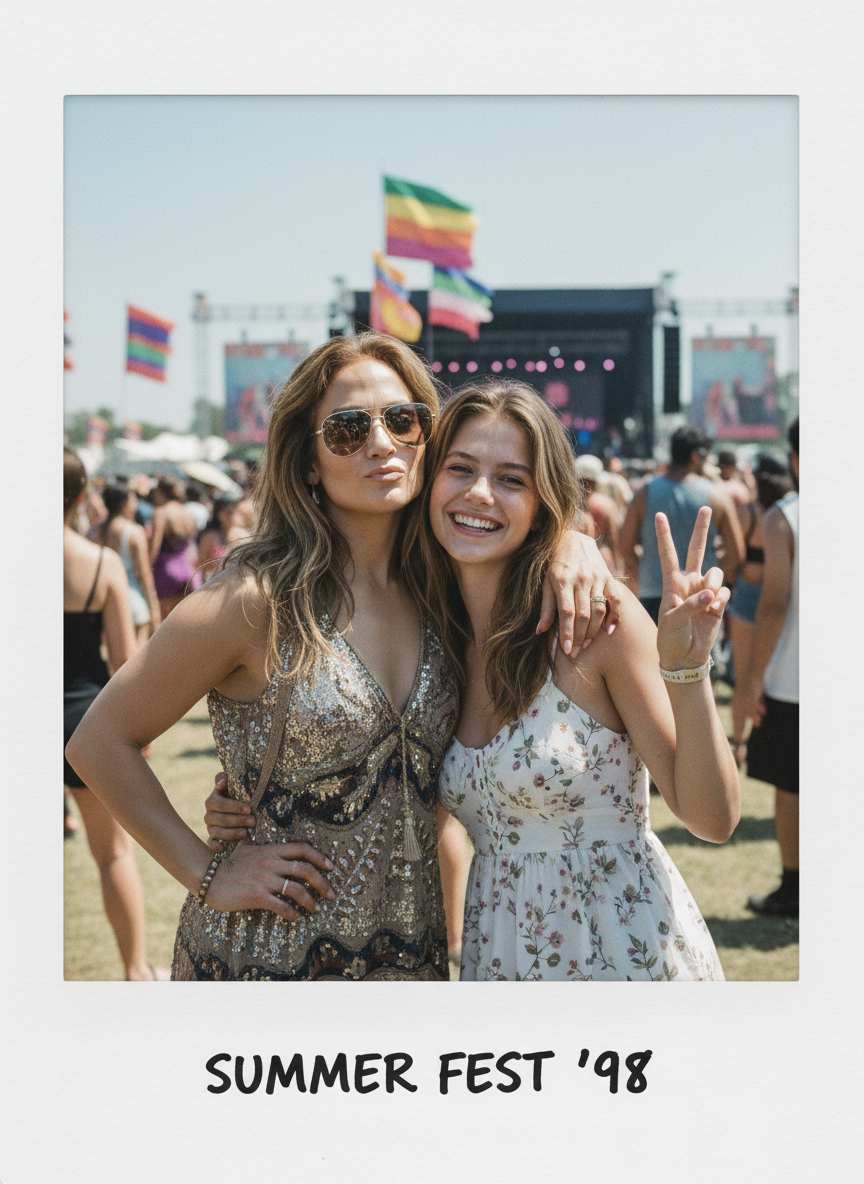 拍立得爱豆合影