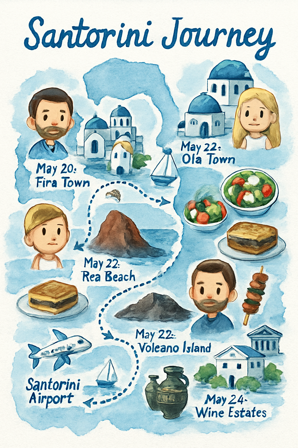 Travel Itinerary Journal