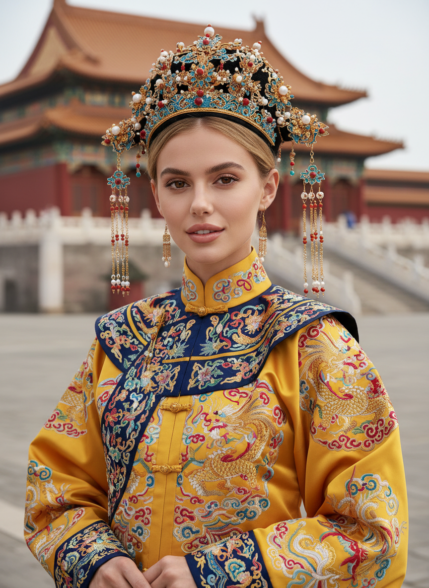Qing Dynasty Costume Portrait