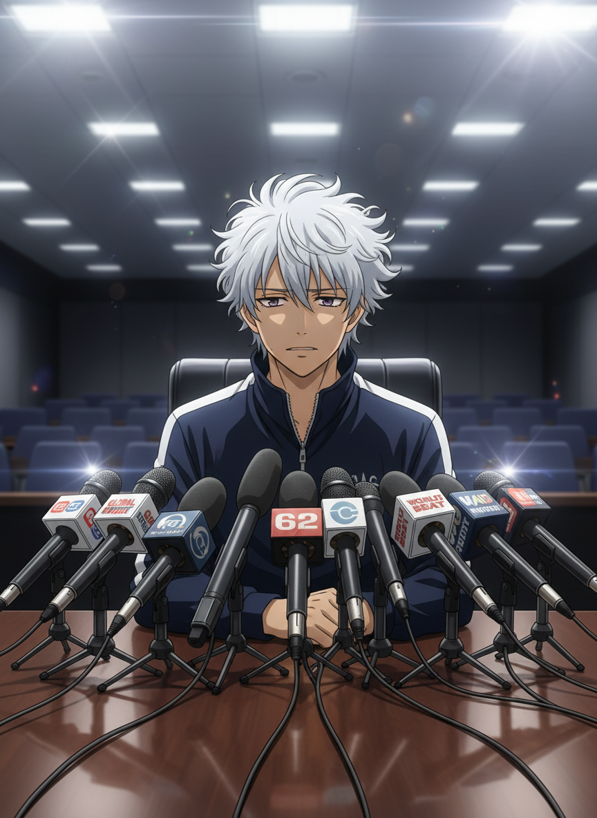 Interviewing anime characters