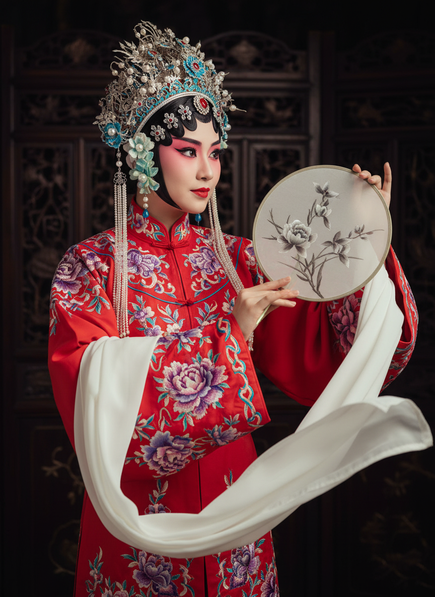 Traditional Opera portrait
