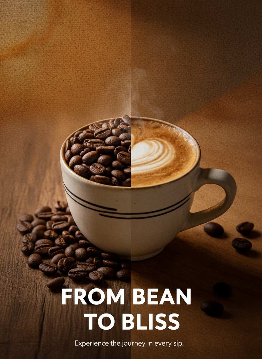 原材料VS商品海报