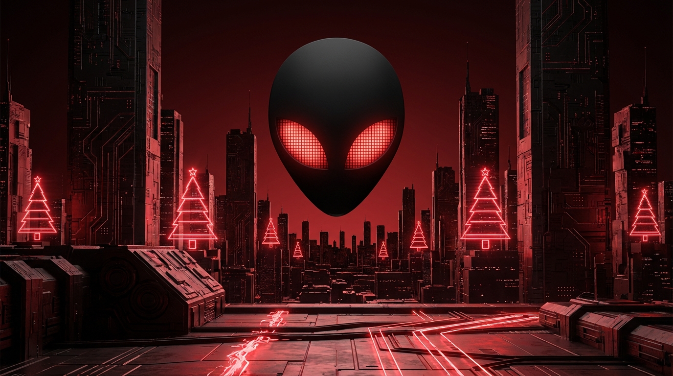 Alienware Computer Wallpaper AI Generator