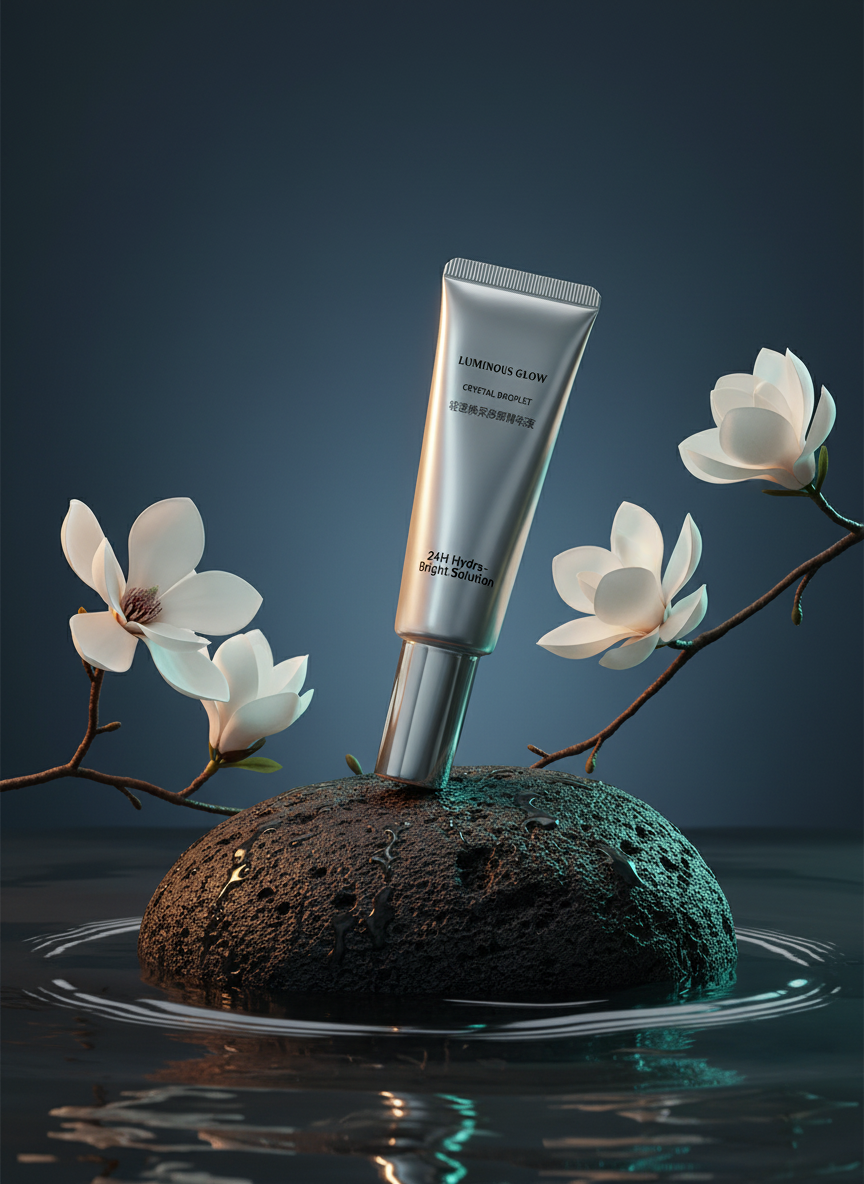 Stone Stream Background Poster