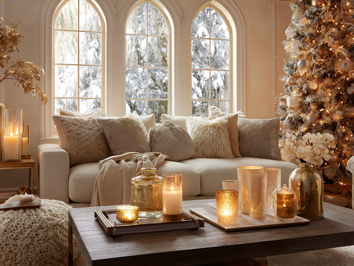 Cozy Indoor Christmas Scenes