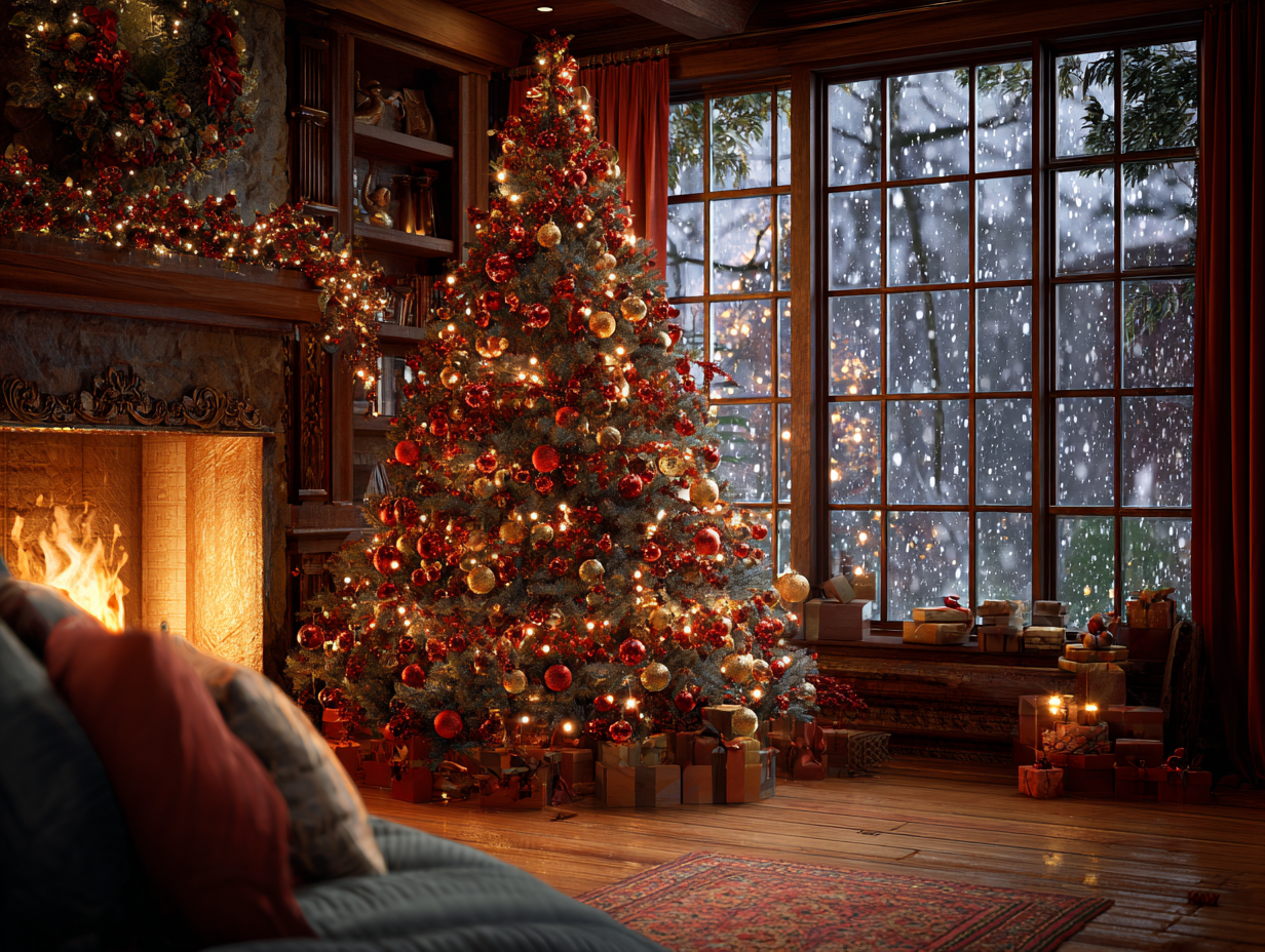 Cozy Indoor Christmas Scenes