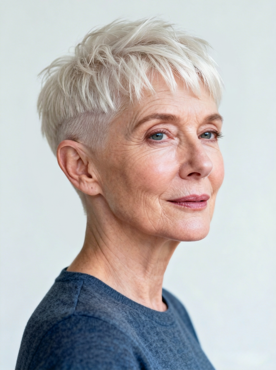 Platinum Blonde Crop