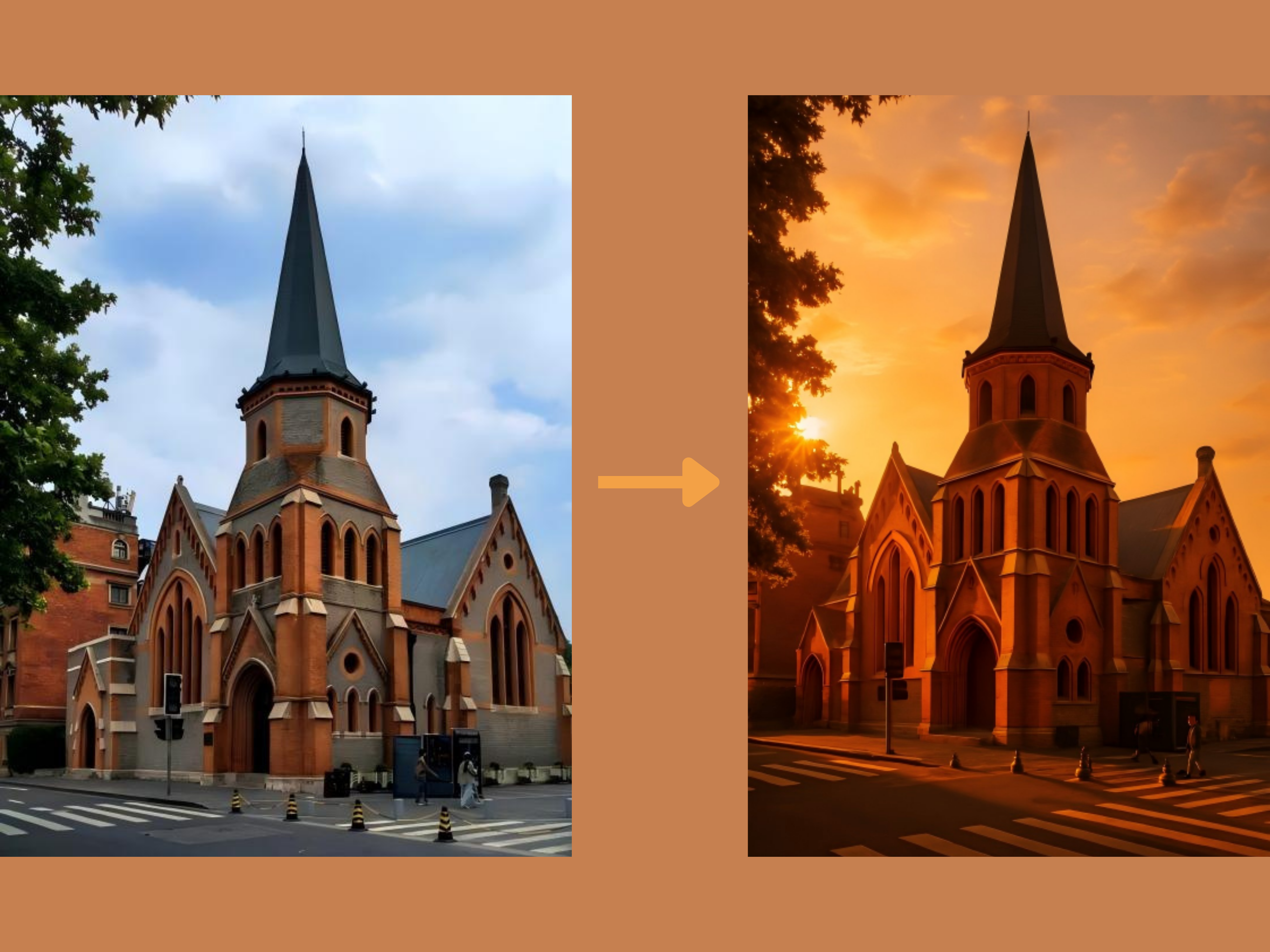 Golden Hour Relighting Prompt