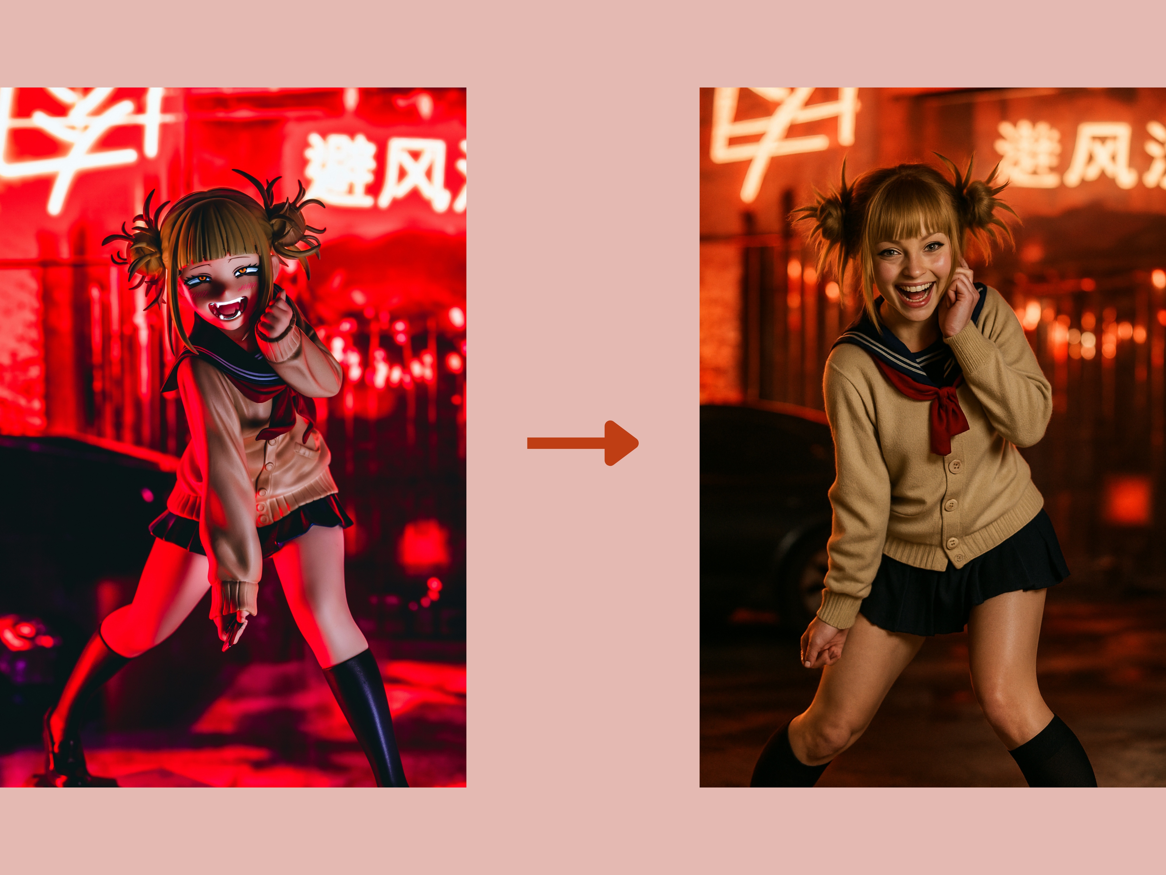 Cartoon to Realistic Prompt