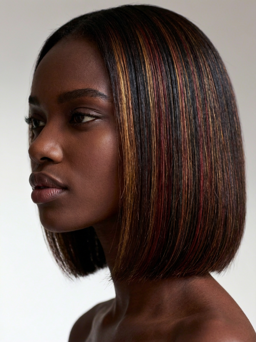 Haircut with Color Highlights