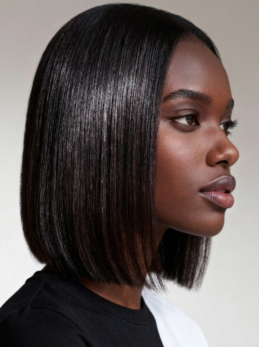 glossy bob