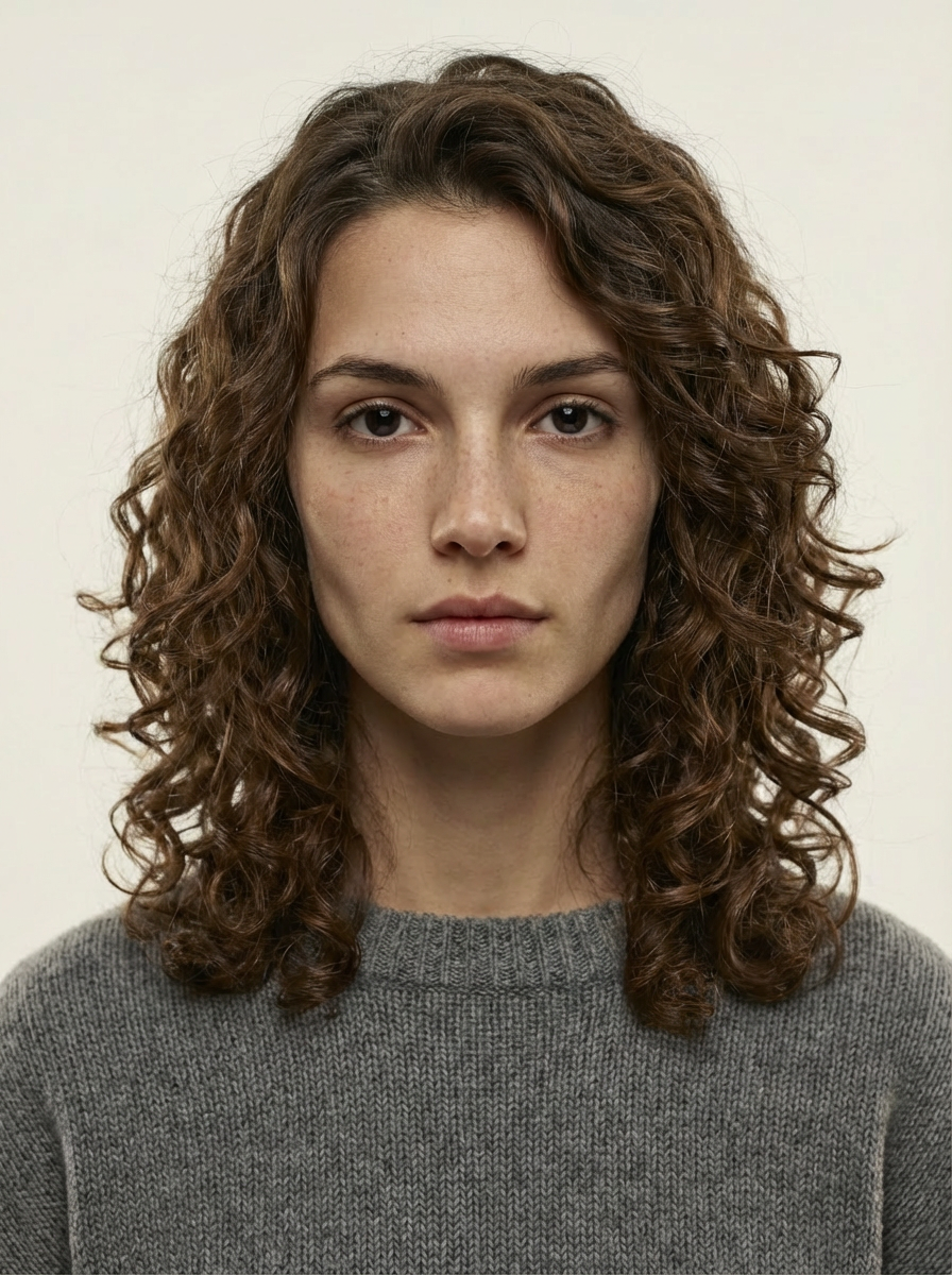 Shoulder-Length Curls