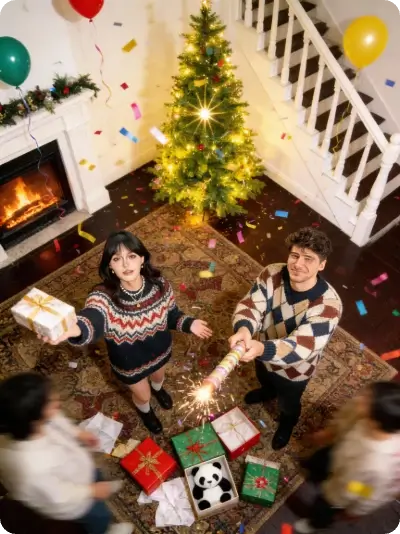 Christmas AI Image Generator Examples